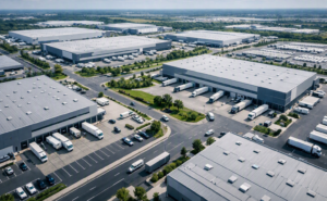 Parque industrial y corporativo en México impulsado por la llegada del Nearshoring.